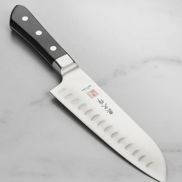 ❤️BUY 2 GET 1 FREE BMAC Knife Professional series 6.5" Santoku w/ dimples MSK-65 - Picture 4 of 16